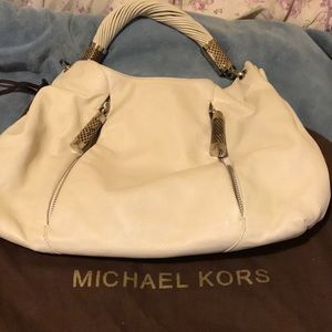 Real leather Michael Kors handbag